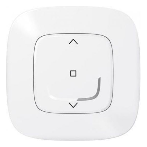 LEGRAND - СВЪРЗАН КЛЮЧ ЗА ЩОРИ БЕЗЖИЧЕН SMART VALENA ALLURE БЯЛ С РАМКА LEGRAND NETATMO 752591