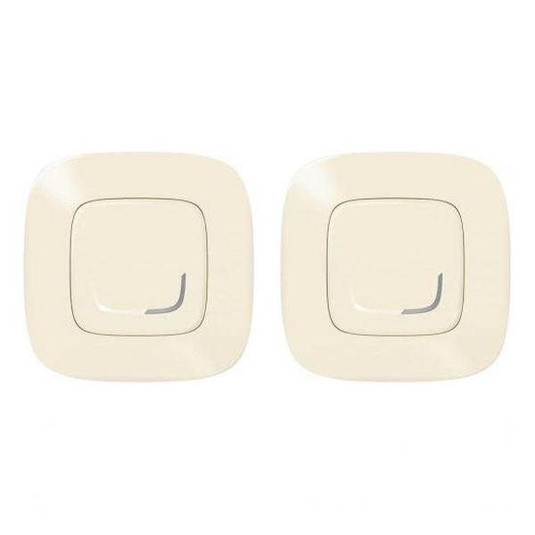 LEGRAND - КОМПЛЕКТ ДЕВИАТОРНА ИНСТ-Я ВКЛЮЧВАЩ КЛЮЧ/ДИМЕР ЖИЧЕН И КЛЮЧ БЕЗЖИЧЕН SMART VALENA ALLURE КРЕМ LEGRAND С NETATMO 752652