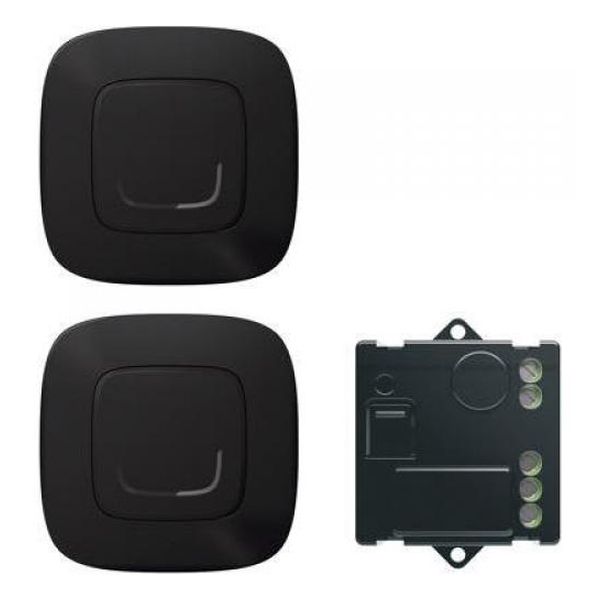 LEGRAND - КОМПЛЕКТ ДЕВИАТОРНА ИНСТ-Я ВКЛЮЧВАЩ МИКРОМОДУЛ И 2Х БЕЗЖИЧНИ КЛЮЧА SMART VALENA ALLURE ЧЕРНО NETATMO 752850