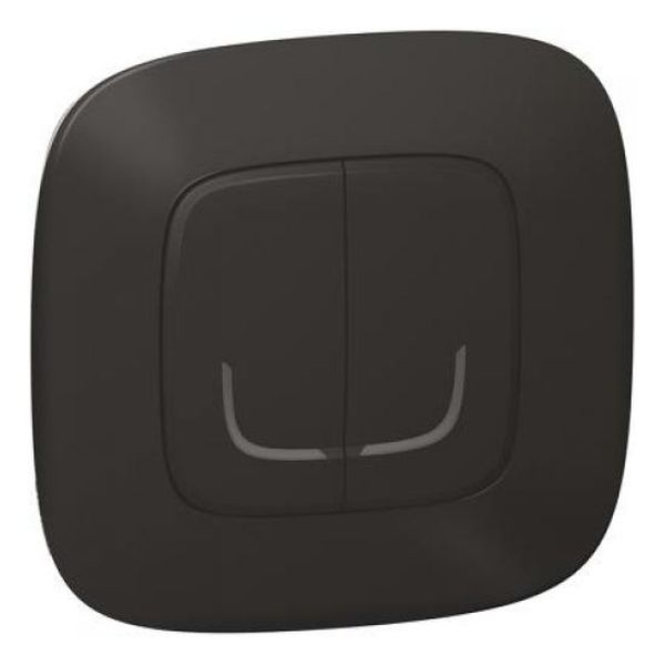 LEGRAND - СЕРИЕН КЛЮЧ БЕЗЖИЧЕН SMART VALENA ALLURE ЧЕРНО С РАМКА LEGRAND С NETATMO 752887