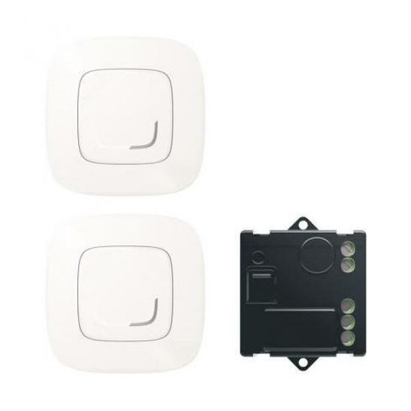 LEGRAND - КОМПЛЕКТ ДЕВИАТОРНА ИНСТ-Я ВКЛЮЧВАЩ МИКРОМОДУЛ И 2Х БЕЗЖИЧНИ КЛЮЧА SMART VALENA ALLURE ПЕРЛА NETATMO 752950