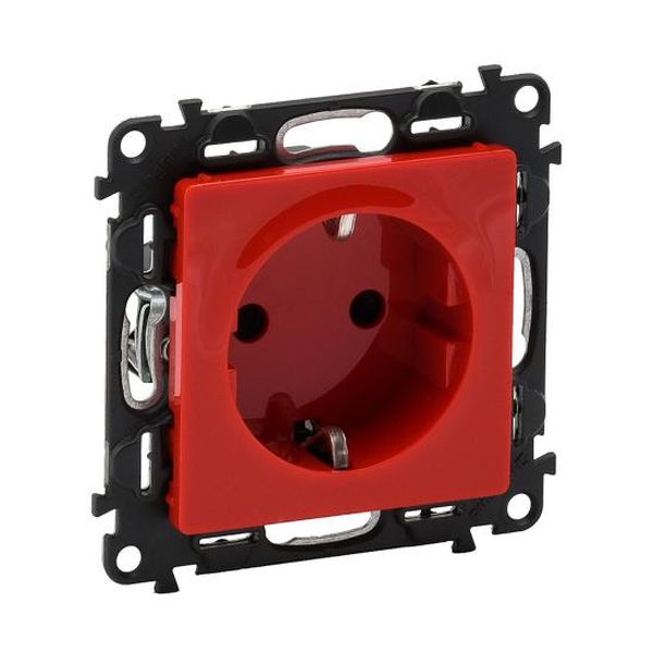 LEGRAND - КОНТАКТ ШУКО ЗАЩИТА ЗА ДЕЦА VALENA LIFE 753129 ЧЕРВЕН