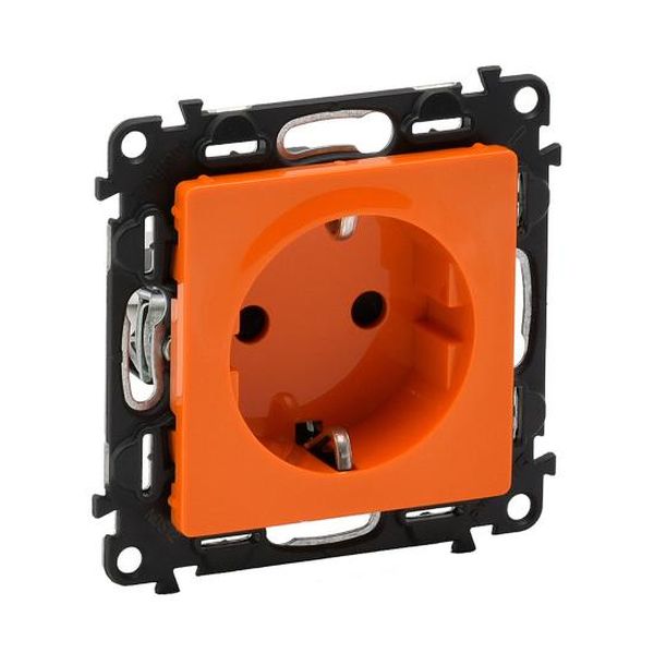 LEGRAND - КОНТАКТ ШУКО ЗАЩИТА ЗА ДЕЦА VALENA LIFE 753229 ОРАНЖЕВ