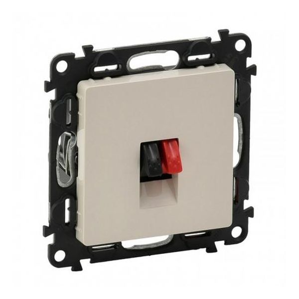 LEGRAND - РОЗЕТКА С ЕДИНИЧНИ ИЗВОДИ ЗА ТОНКОЛОНИ VALENA LIFE 753272 КРЕМ