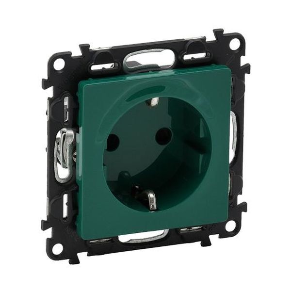 LEGRAND - КОНТАКТ ШУКО ЗАЩИТА ЗА ДЕЦА VALENA LIFE 753329 ЗЕЛЕН