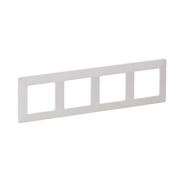 LEGRAND - ЧЕТВОРНА РАМКА VALENA LIFE 754004 БЯЛА