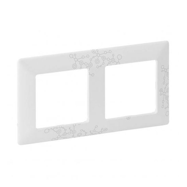 LEGRAND - ДВОЙНА РАМКА VALENA LIFE 754122 ФИГУРАЛ