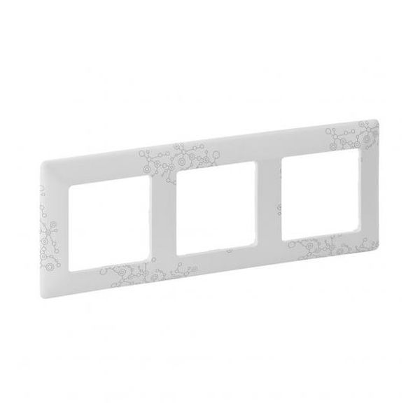 LEGRAND - ТРОЙНА РАМКА VALENA LIFE 754123 ФИГУРАЛ