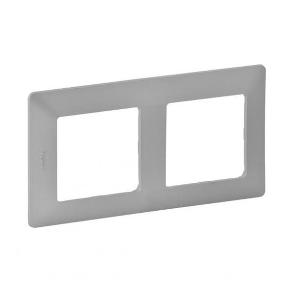 LEGRAND - ДВОЙНА РАМКА VALENA LIFE 754132 АЛУМИНИЙ
