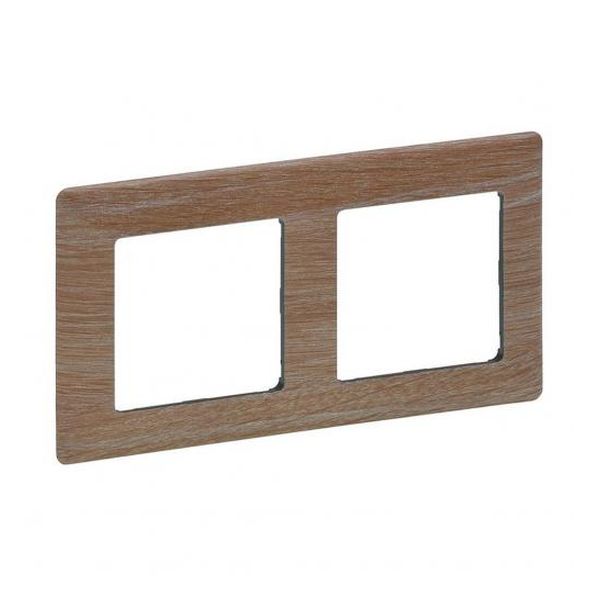 LEGRAND - ДВОЙНА РАМКА VALENA LIFE 754182 СВЕТЛО ДЪРВО