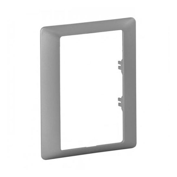 LEGRAND - РАМКА 1Х ДВОЕН КОНТАКТ ЦВЯТ АЛУМИНИЙ VALENA LIFE 754241