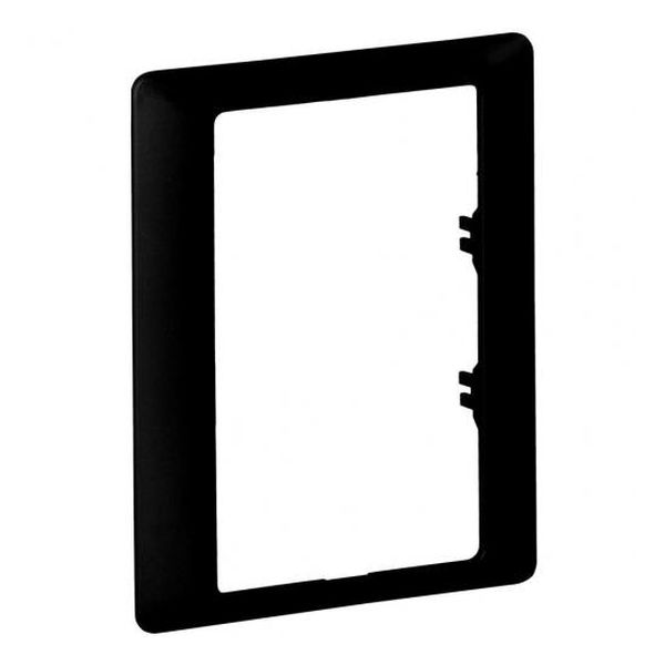 LEGRAND - РАМКА 1Х ДВОЕН КОНТАКТ ЦВЯТ ЧЕРЕН VALENA LIFE 754261