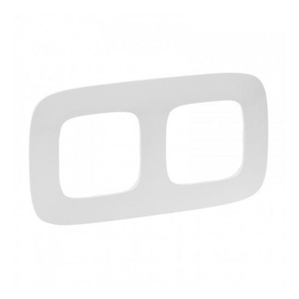 LEGRAND - ДВОЙНА РАМКА ALLURE 754302 БЯЛО