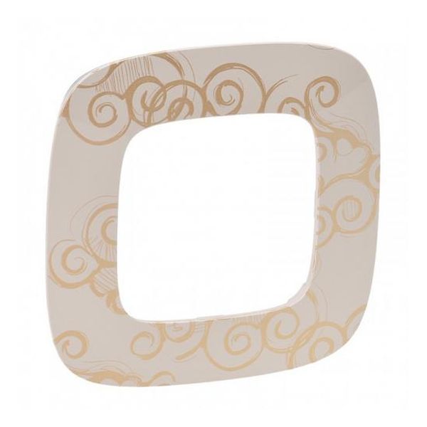 LEGRAND - ЕДИНИЧНА РАМКА ALLURE 754351 НАРЦИС/ЗЛАТО