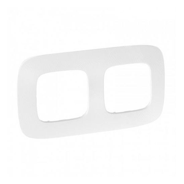 LEGRAND - ДВОЙНА РАМКА ALLURE 754372 БЯЛО ZEN