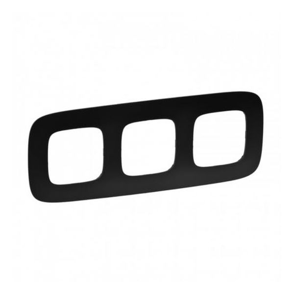 LEGRAND - ТРОЙНА РАМКА ALLURE 754403 ЧЕРЕН МАТ