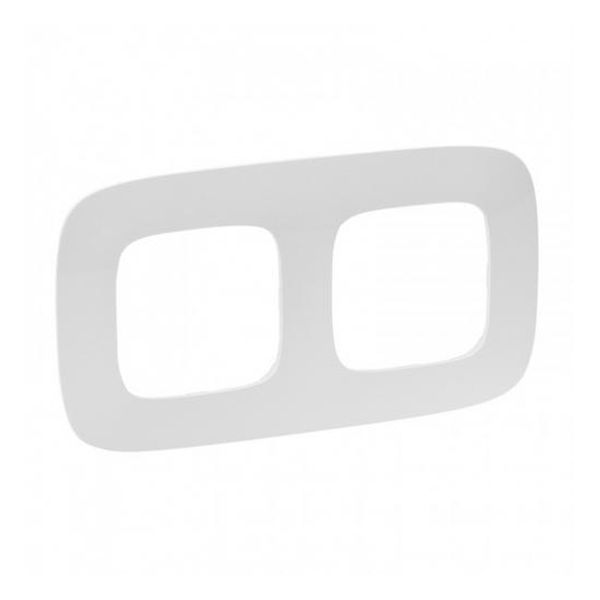 LEGRAND - ДВОЙНА РАМКА ALLURE 754412 ПЕРЛА