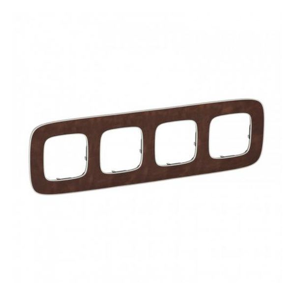 LEGRAND - ЧЕТВОРНА РАМКА ALLURE 754454 КОЖА