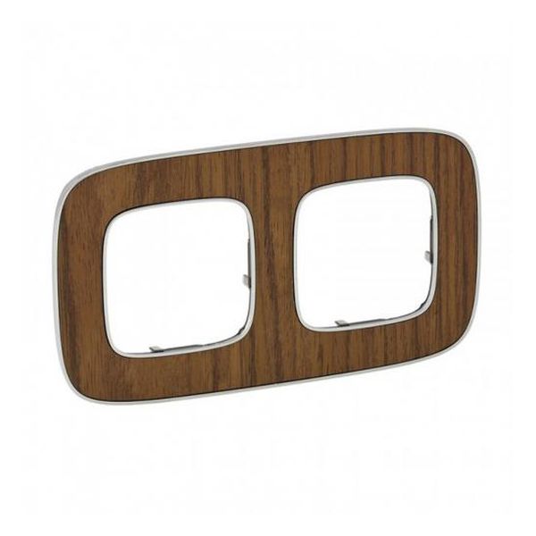 LEGRAND - ДВОЙНА РАМКА ALLURE 754462 ОРЕХ