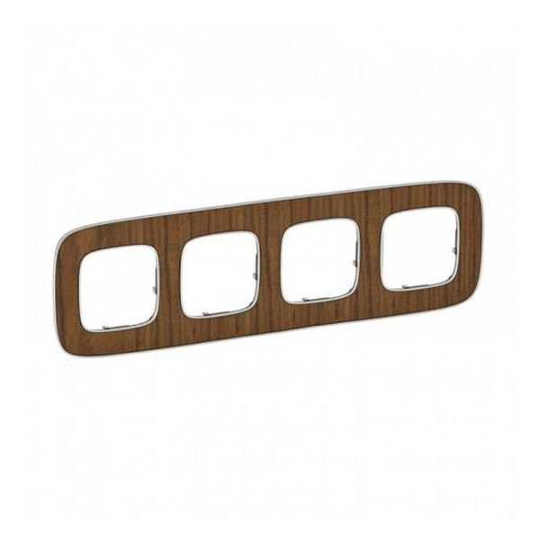 LEGRAND - ЧЕТВОРНА РАМКА ALLURE 754464 ОРЕХ
