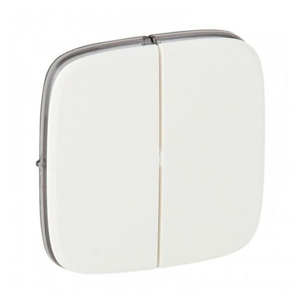 LEGRAND - 755025 ЛИЦЕВ ПАНЕЛ ЗА СЕРИЕН КЛЮЧ БЯЛО VALENA ALLURE VALENA