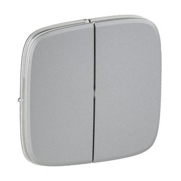 LEGRAND - 755027 ЛИЦЕВ ПАНЕЛ ЗА СЕРИЕН КЛЮЧ АЛУМИНИЙ VALENA ALLURE