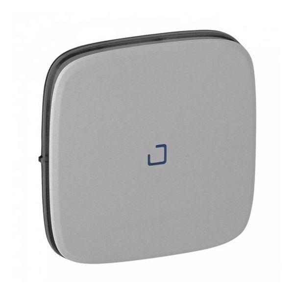 LEGRAND - 755087 ЛИЦЕВ ПАНЕЛ ЗА КЛЮЧ/БУТОН С ИНДИКАЦИЯ VALENA ALLURE АЛУМИНИЙ