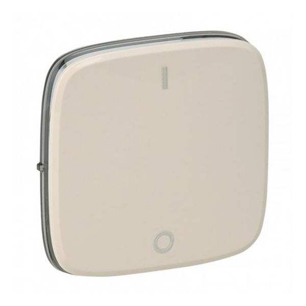 LEGRAND - 755126 ЛИЦЕВ ПАНЕЛ ЗА ДВУПОЛЮСЕН КЛЮЧ 1/0 VALENA ALLURE КРЕМ