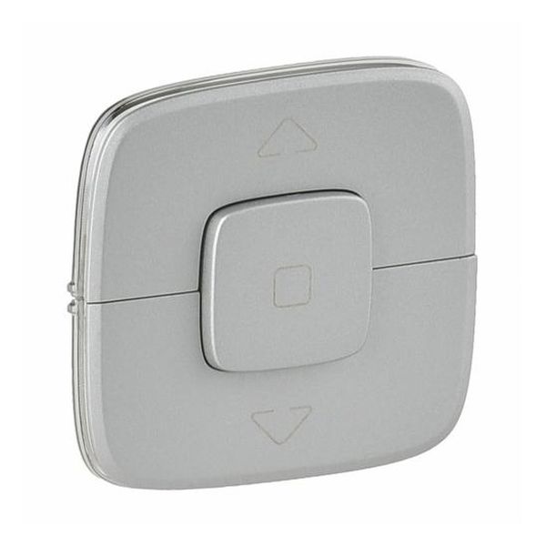 LEGRAND - 755147 ЛИЦЕВ ПАНЕЛ ЗА КЛЮЧ/БУТОН ЗА УПРАВЛЕНИЕ НА ЩОРИ VALENA ALLURE АЛУМИНИЙ