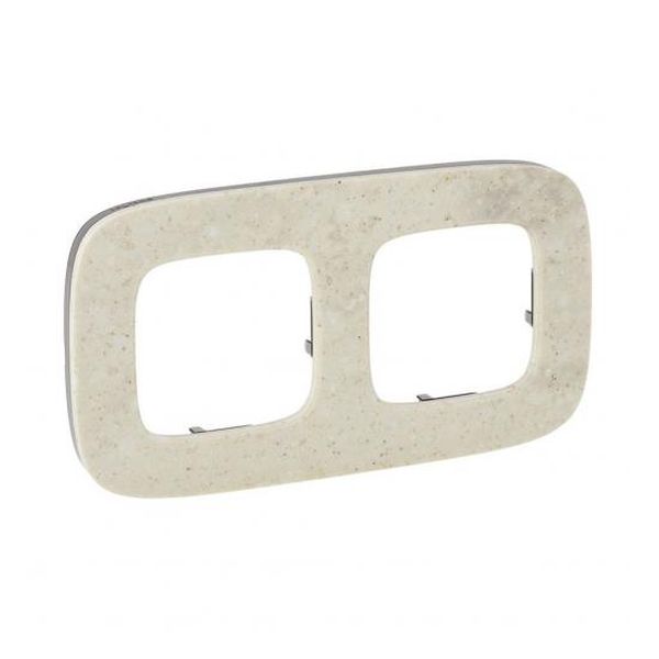 LEGRAND - ДВОЙНА РАМКА ALLURE 755522 ДВОРЦОВ МРАМОР