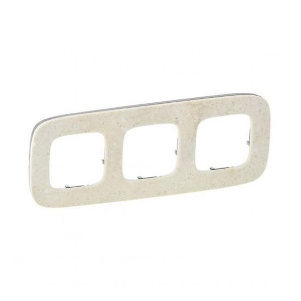 LEGRAND - ТРОЙНА РАМКА ALLURE 755523 ДВОРЦОВ МРАМОР