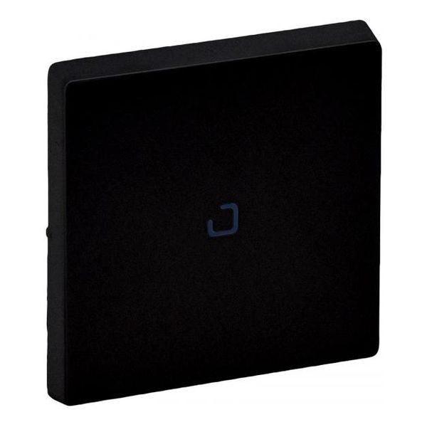 LEGRAND - ЛИЦЕВ ПАНЕЛ ЗА КЛЮЧ/БУТОН С ИНДИКАЦИЯ ЦВЯТ ЧЕРЕН VALENA LIFE 756102