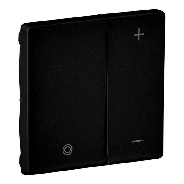 LEGRAND - ЛИЦЕВ ПАНЕЛ ЗА БУТОНЕН ДИМЕР ЦВЯТ ЧЕРЕН VALENA LIFE 756892