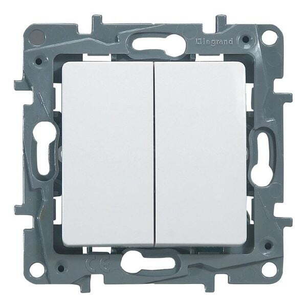 LEGRAND - 764502 NILOE СЕРИЕН ДЕВИАТОРЕН КЛЮЧ 10A БЯЛ