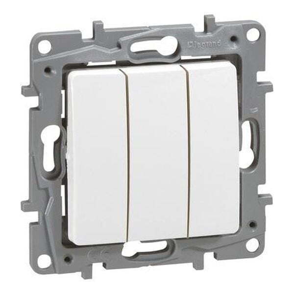 LEGRAND - 764503 NILOE ТРОЕН КЛЮЧ С КРАЧЕТА БЯЛ