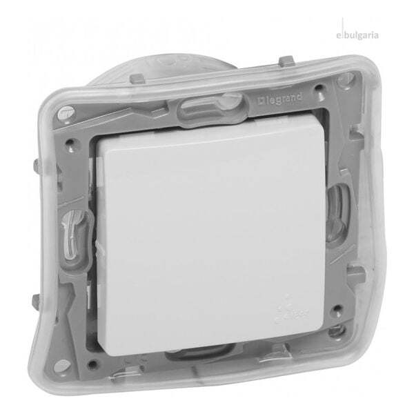 LEGRAND - 764514 ДЕВИАТОРЕН КЛЮЧ ВЛАГОЗАЩИТЕН IP44 NILOE БЯЛ ВЛАГОЗАЩИТЕН