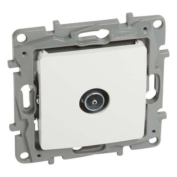 LEGRAND - 764551 NILOE ТЕЛЕВИЗИОННА РОЗЕТКА ИНДИВИДУАЛНА БЯЛО