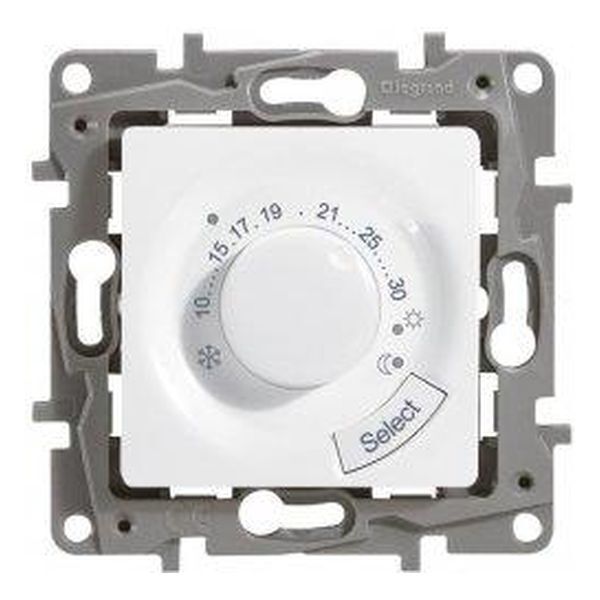 LEGRAND - 764587 ТЕРМОСТАТ 7-30°C 230V MAX 8А NILOE БЯЛO