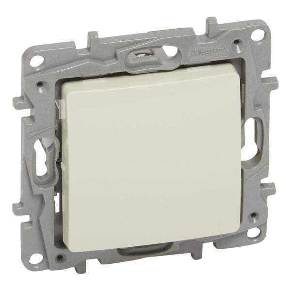 LEGRAND - 764604 NILOE КРЪСТАТ КЛЮЧ 10A КРЕМ