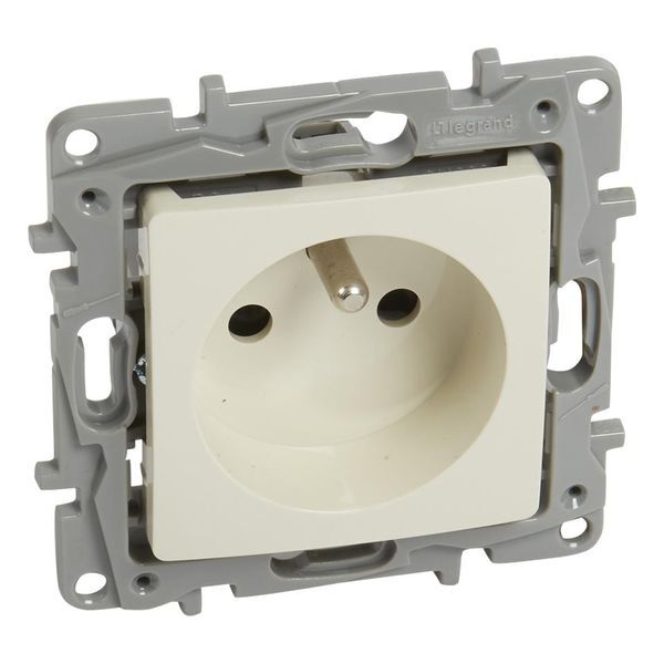 LEGRAND - КОНТАКТ ФРЕНСКИ СТАНДАРТ 16А ЦВЯТ КРЕМ NILOE 764627