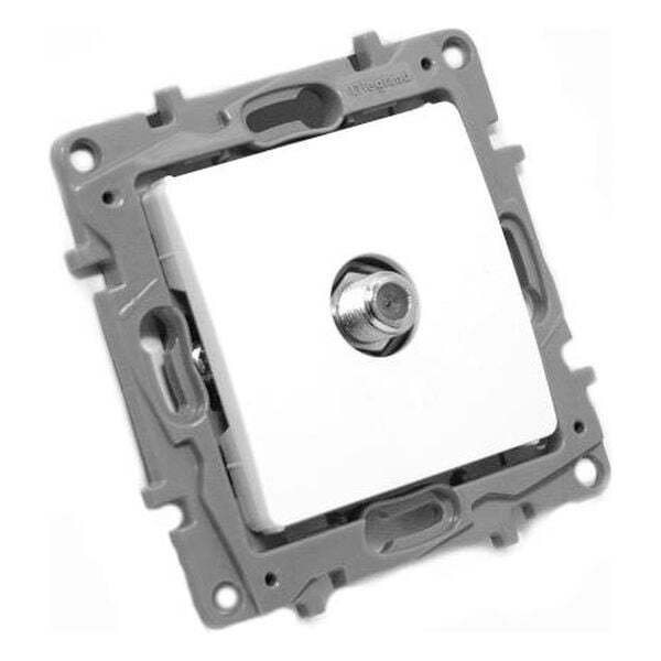 РОЗЕТКА TV F-F КОНЕКТОР ЦВЯТ КРЕМ NILOE LEGRAND