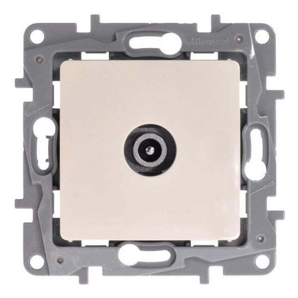 РОЗЕТКА TV КРАЙНА 10DB ЦВЯТ КРЕМ NILOE LEGRAND