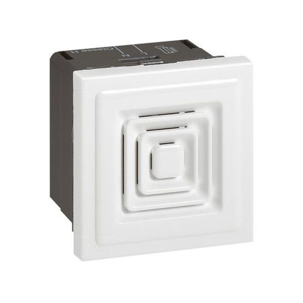 LEGRAND - 76642 ЗВЪНЕЦ 12/24/48V 2 МОД. MOSAIC БЯЛ