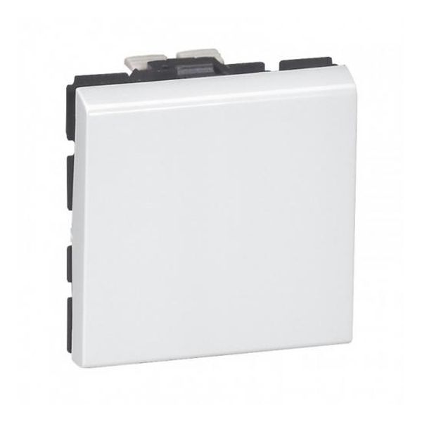 LEGRAND - 77021 КРЪСТАТ КЛЮЧ 2 МОДУЛ MOSAIC БЯЛ