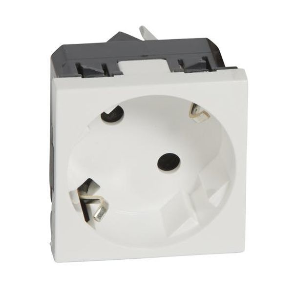 LEGRAND - 77245 КОНТАКТ ШУКО 45° 16A MOSAIC БЯЛ