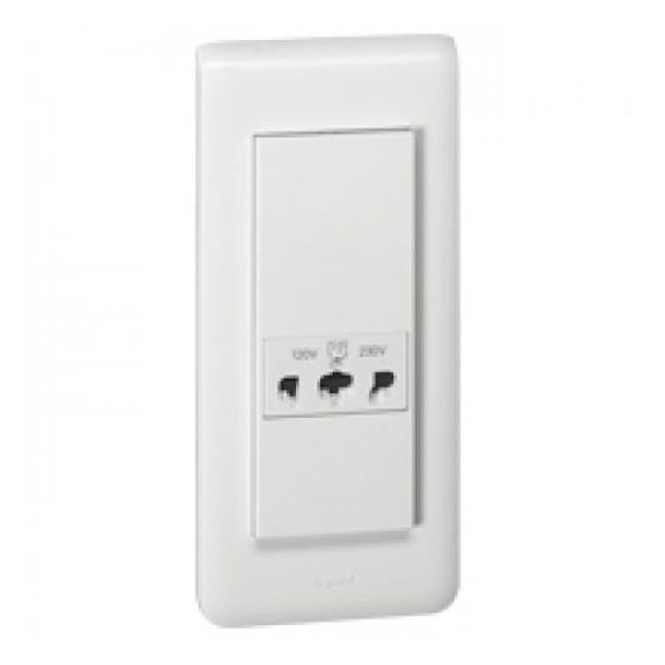 LEGRAND - 77586 КОНТАКТ ЗА САМОБРЪСНАЧКА 5 МОД. ЦВЯТ БЯЛ MOSAIC