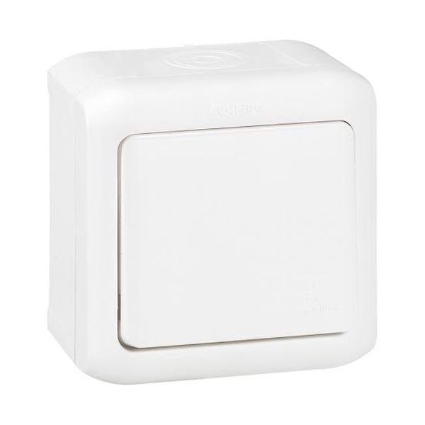 LEGRAND - 782363 ДЕВИАТОРЕН КЛЮЧ 10A ОТКРИТ МОНТАЖ IP44 БЯЛ ВЛАГОЗАЩИТЕН
