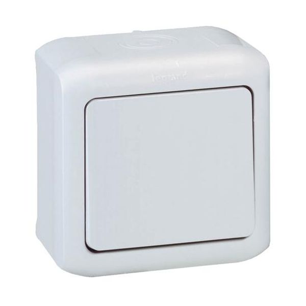 LEGRAND - 782380 ЕДНОПОЛЮСЕН КЛЮЧ 10A ОТКРИТ МОНТАЖ IP44 СИВ ВЛАГОЗАЩИТЕН