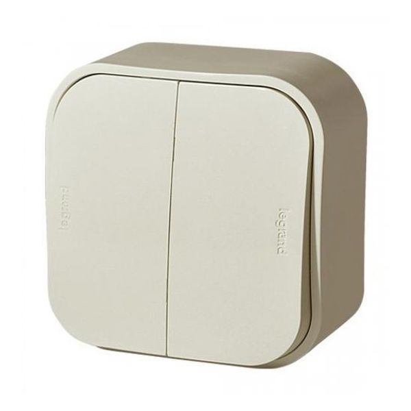 LEGRAND - 782432 СЕРИЕН КЛЮЧ 10A ОТКРИТ МОНТАЖ IP21 КРЕМ