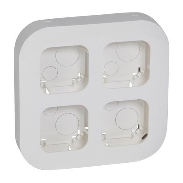 LEGRAND - 782494 КОНЗОЛА ЗА ОМ 4 ГНЕЗДА IP21 FORIX БЯЛ